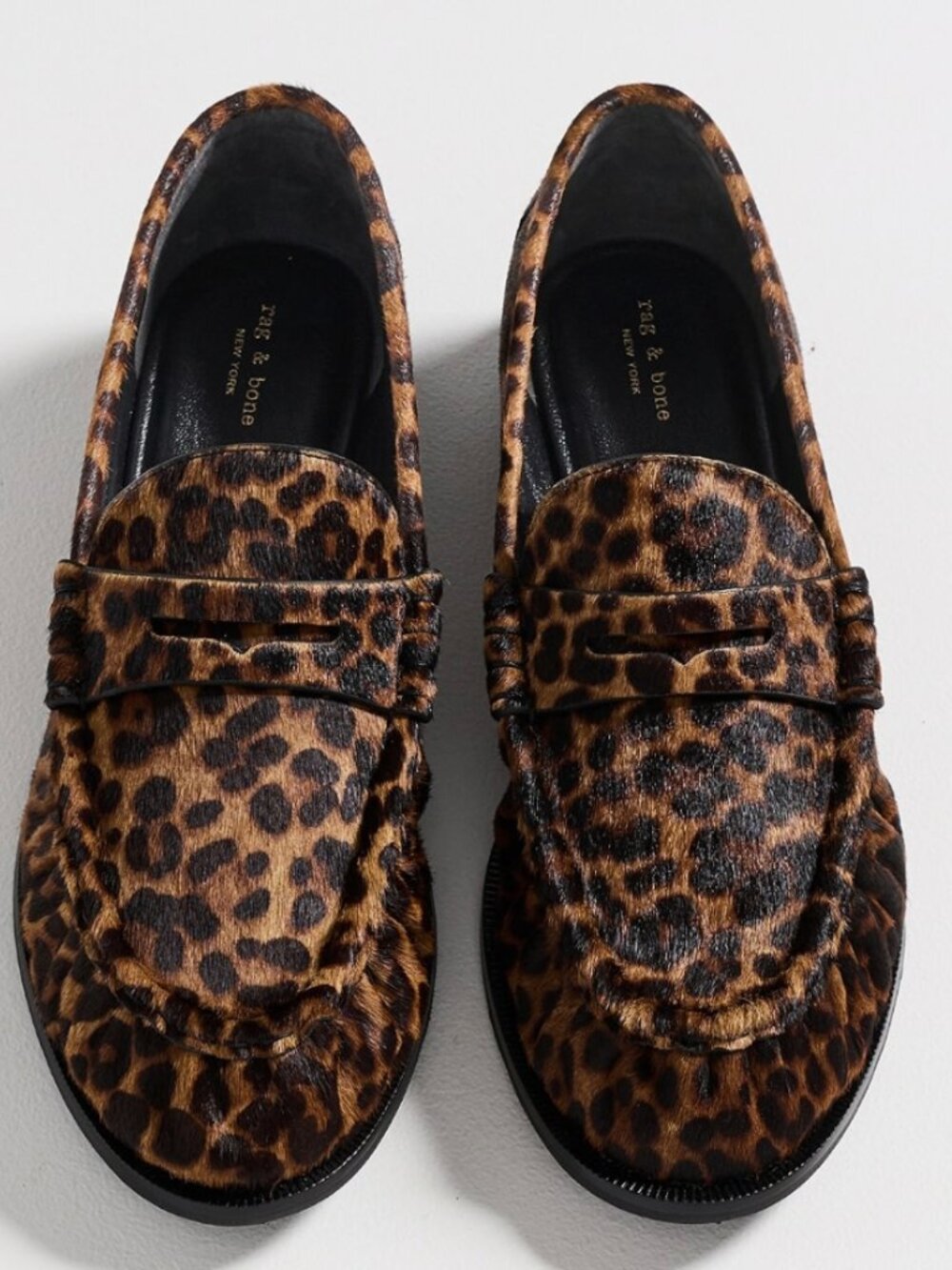 Rag & Bone Leopard Loafers